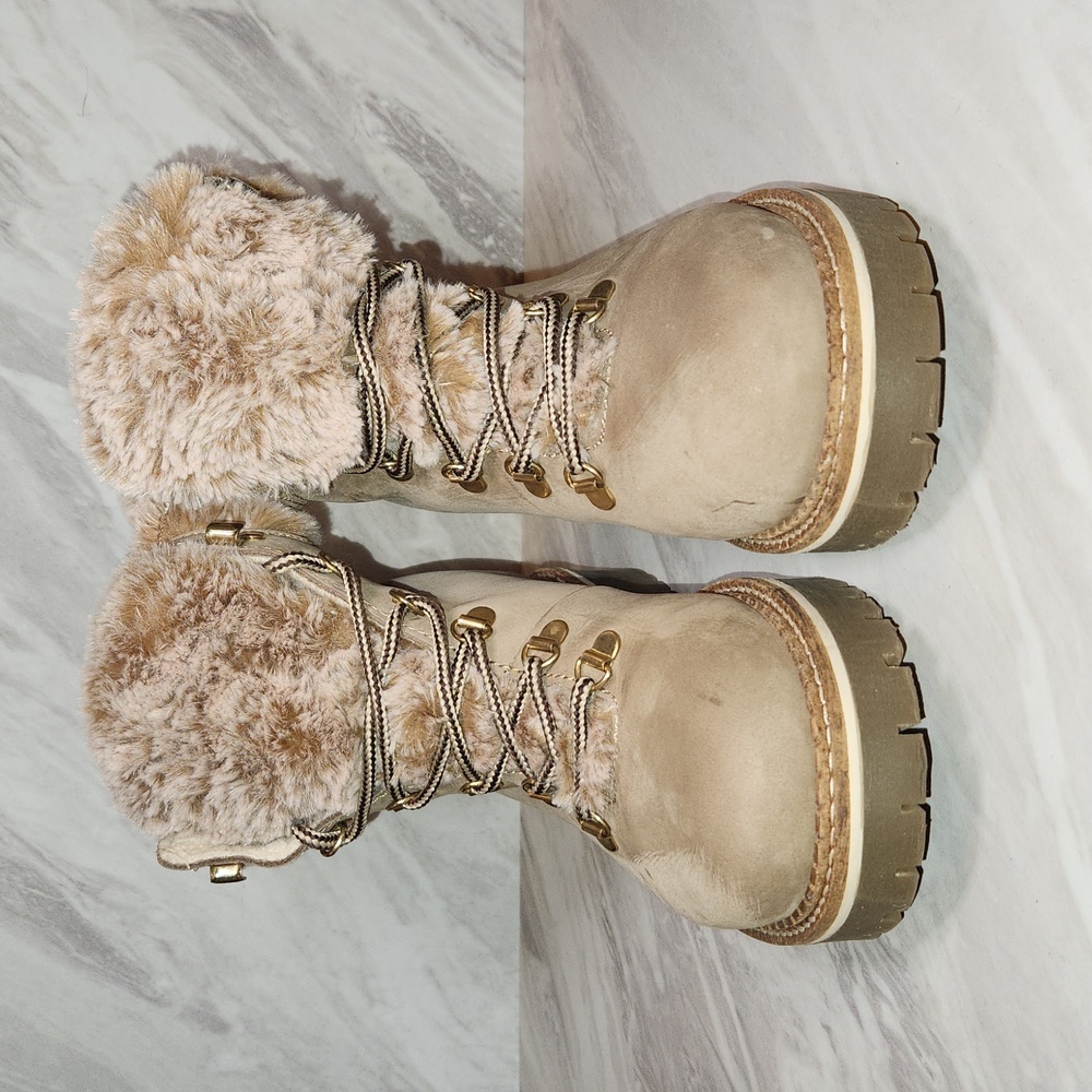 Avellini Cozy Lined Lace Up Boots sz41